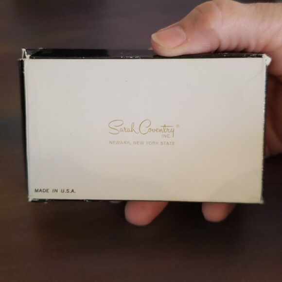 Vintage Sarah Coventry Silvertone Filigree Flower Clip Earrings - Picture 10 of 10